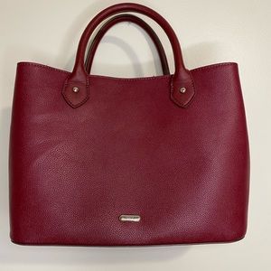 Chaps Maroon Tote